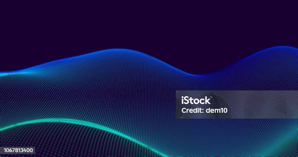 Abstract Wave Pattern Backgrounds Stock Photo - Download Image Now - Abstract Backgrounds, Backgrounds, Digitally Generated Image