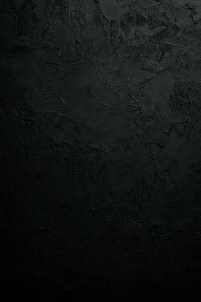 istock Black stone background. Black surface. Top view. Free space for your text. 1067831882