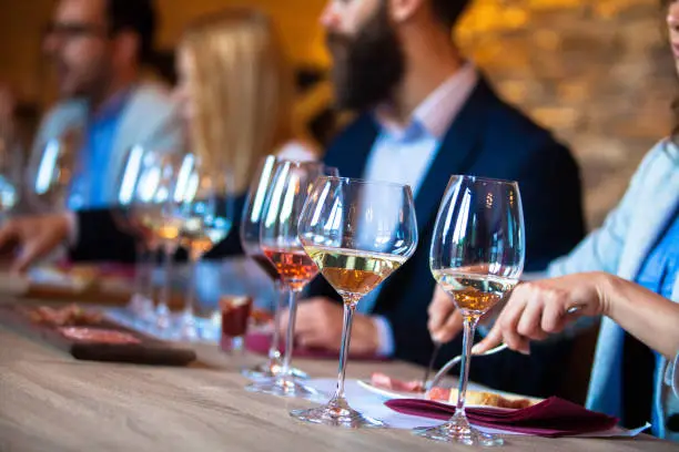 Photo of Sommeliers at the winery