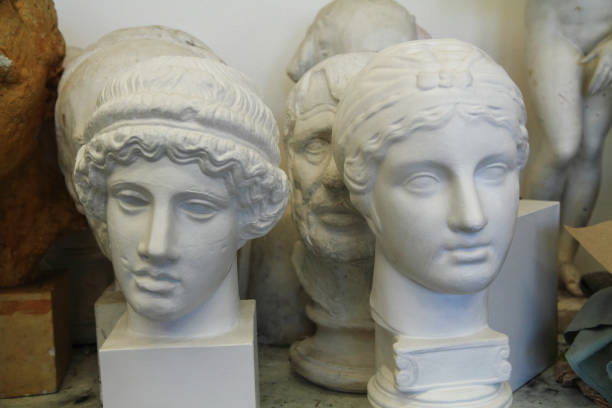 istock gypsum model heads 1067840888