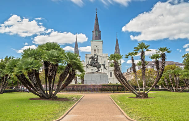 istock St. Louis Cathedral in New Orleans, LA 1067842722