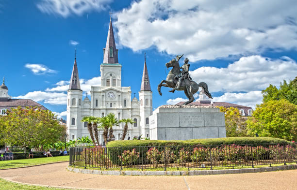 istock St. Louis Cathedral in New Orleans, LA 1067842994