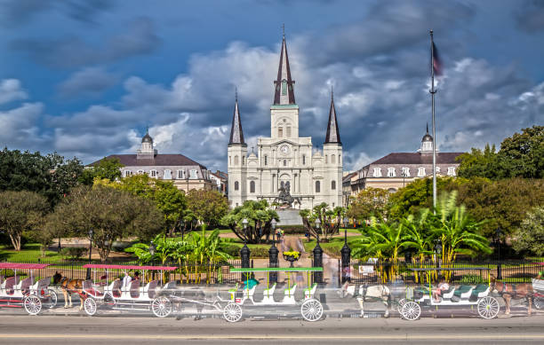 istock St. Louis Cathedral in New Orleans, LA 1067843452