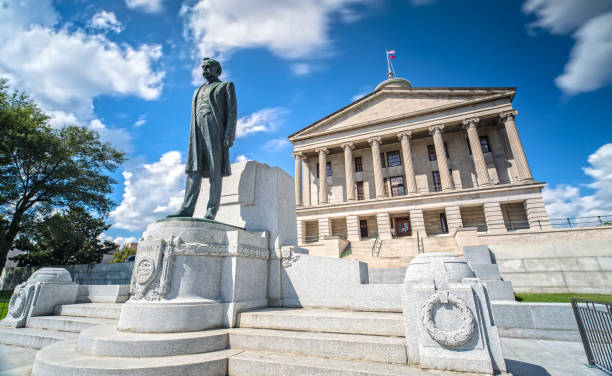 capitolio de tennessee en nashville - tennessee house nashville residential structure fotografías e imágenes de stock