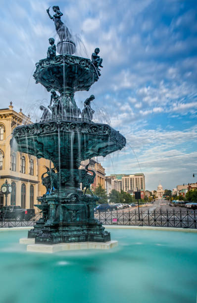 istock Court Square Fountain - Artesian Basin in Montgomery, Alabama 1067847574