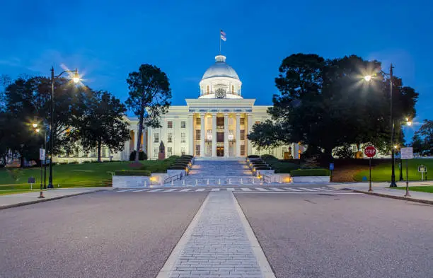 The State Capitol of Alabama is located in Downtown Montgomery