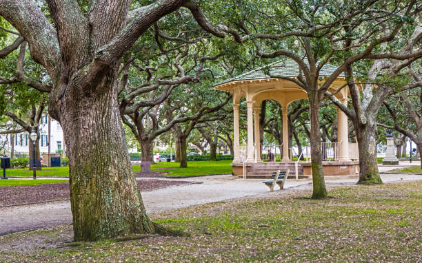 istock Pavilion at White Point Garden in Charleston, SC 1067851060