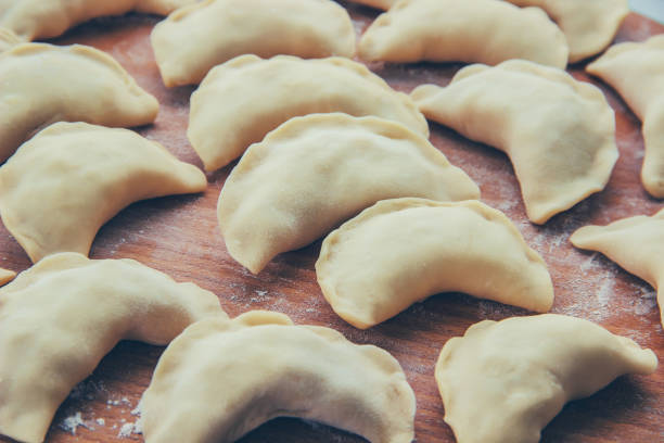 istock Homemade dumplings. Selective focus. food and drink. 1067852232