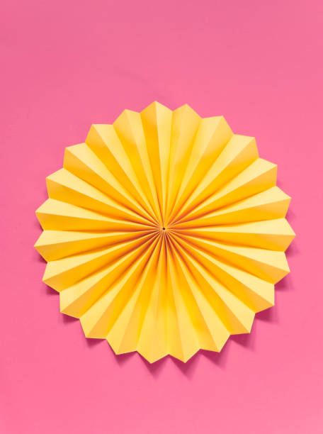 istock Yellow paper ornament 1067853398