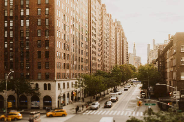 istock NY City Traffic, Tilt Shift 1067854154
