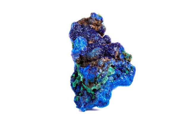 blue azurite mineral as nice natural background