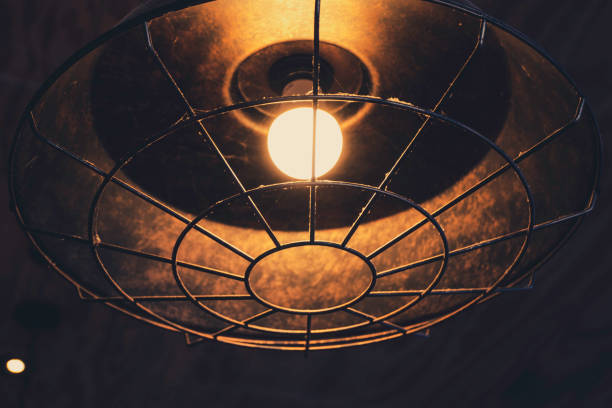 istock An old style lamp with a grunge metal cover 1067862004