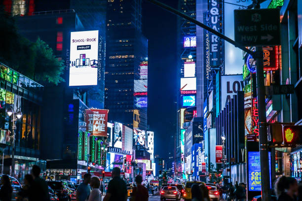 istock Night view of the New York Times Square (TimesSquare) 1067865498