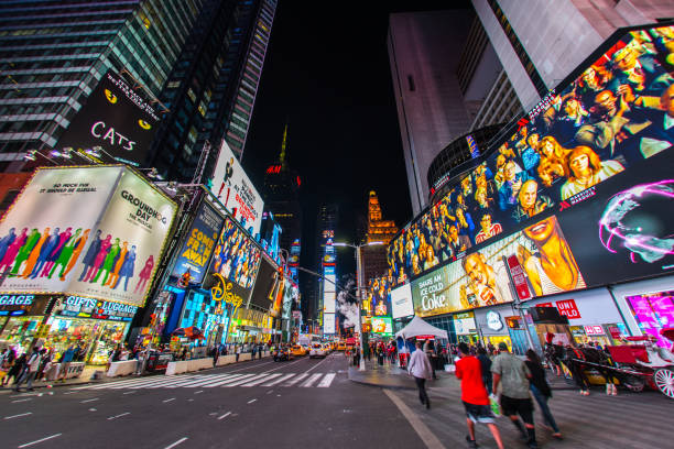 istock Night view of the New York Times Square (TimesSquare) 1067865652