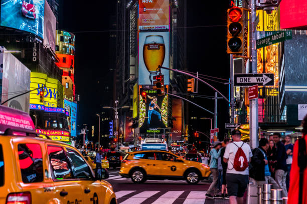 istock Night view of the New York Times Square (TimesSquare) 1067865744