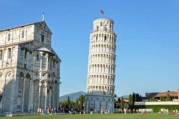 torre de pisa - torre de pisa - fotografias e filmes do acervo