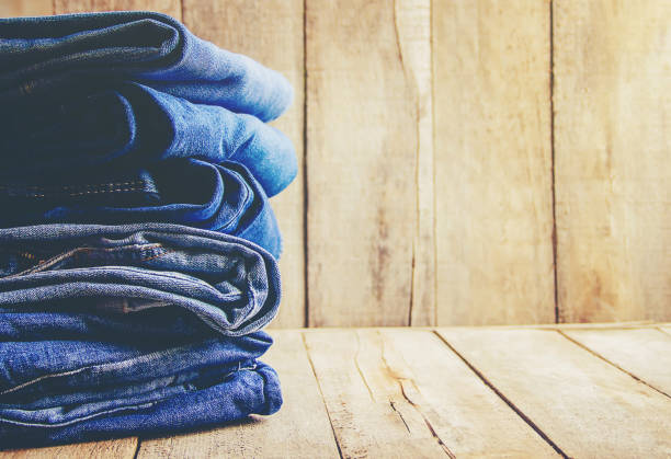 istock Jeans. Stylish clothes. Selective focus. Shopping time. 1067891054