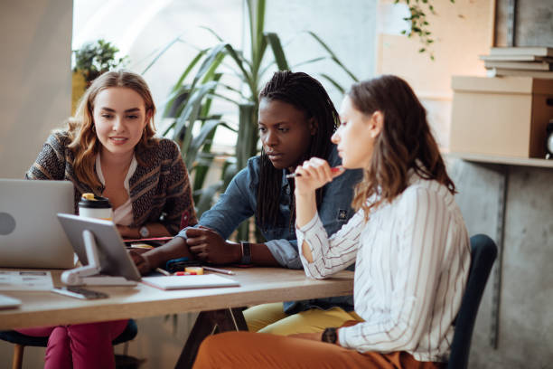istock Females professional team 1067894906