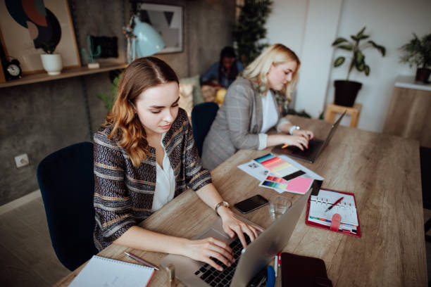 istock Females professional team 1067895328