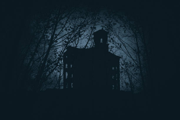 istock scary old and abandoned house in the forest 1067899828