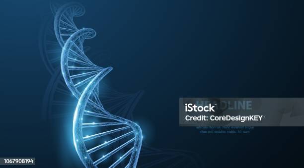 Dna Stock Illustration - Download Image Now - DNA, Helix, Backgrounds