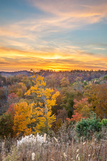 istock Autumn Sunset in Appalachia 1067908666