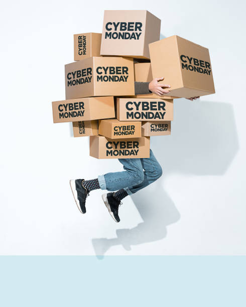 istock Gift boxes in the hands of young man 1067923980