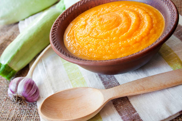 istock Squash caviar with garlic and tomatoes 1067929106