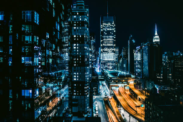 istock New York City by night 1067940554