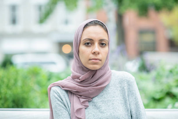 istock Stoic muslim woman 1067943346