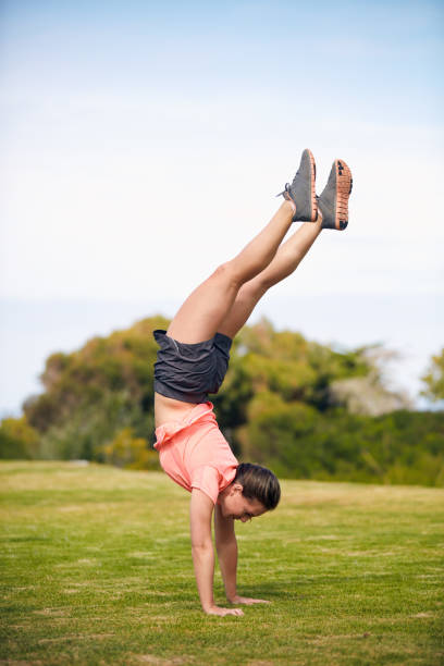 istock Through fitness she has become strong and flexible 1067956958