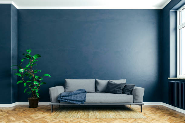 istock 3d render of beautiful interior with sofa and wooden floor 1067964634