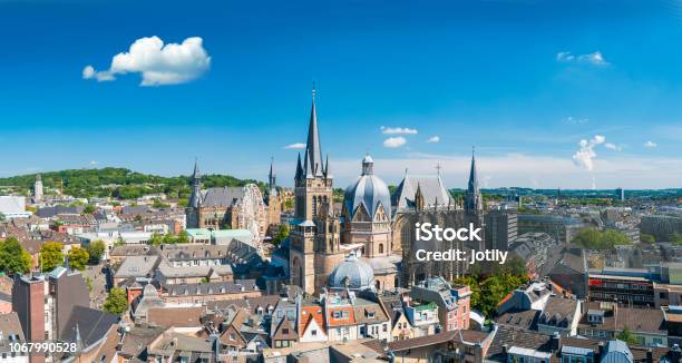 Stadt Aachen Deutschland Stockfoto und mehr Bilder von Aachen - Aachen, Stadtsilhouette, Deutschland