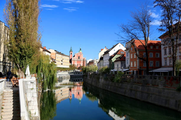 istock Architecture in Ljubljana 1067998438