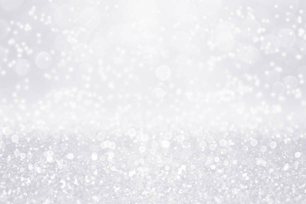 istock Silver White Glitter Background for Snow or Anniversary Diamonds Sparkle and Glam Sparkley 1068003974
