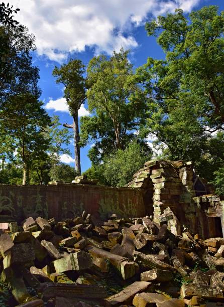 istock Ruins of an Angkor temple 1068017468