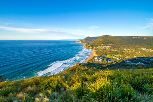 An Iconic lookout on the South Coast of NSW, Australia.\nOverlooking Stanwell Park and Wollongong