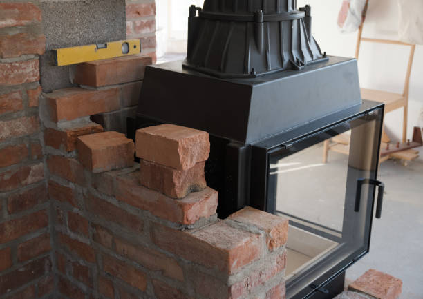 Modern fireplace