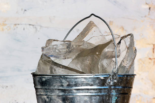 istock Metal bucket with ice 1068065964