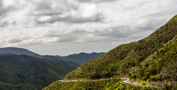 istock Cloudy day over the mountains in New Zealand 1068067628
