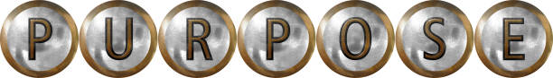 istock Purpuse, one word in a concept with text useful for research, development, education congress and conferenses. 1068067688