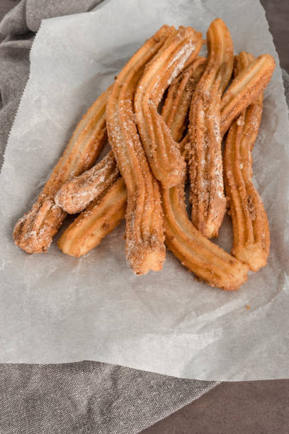 istock Traditional Spanish and Mexican dessert churros 1068069462