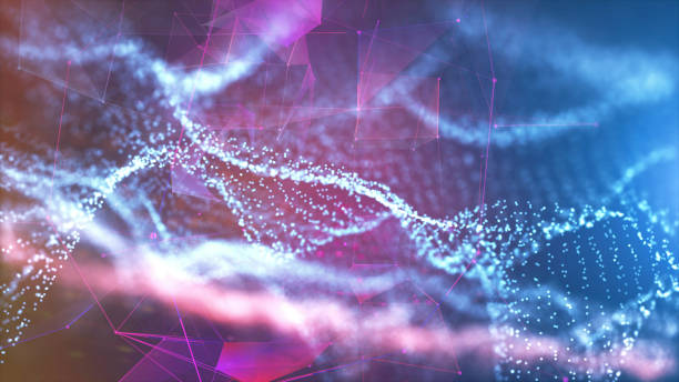 istock Fiber optics cable signal close-up. Abstract fiber optics background. 1068079180