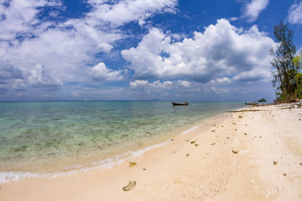 istock Motor boat in the sea. Thailand 1068080648