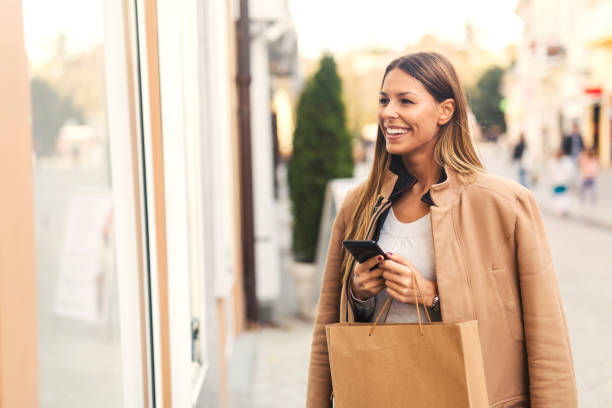 istock Girl at shopping 1068080700