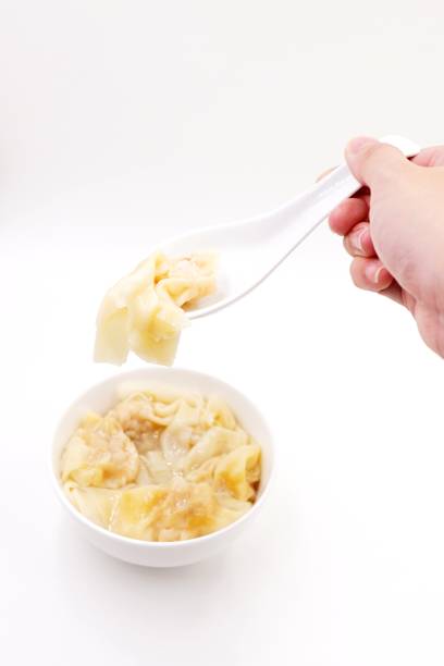 istock Shrimp and pork Wonton 1068082878
