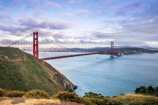 istock Sunset view of Golden Gate Bridge 1068089066