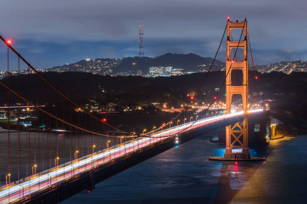 istock Night view of Golden Gate Bridge 1068092804
