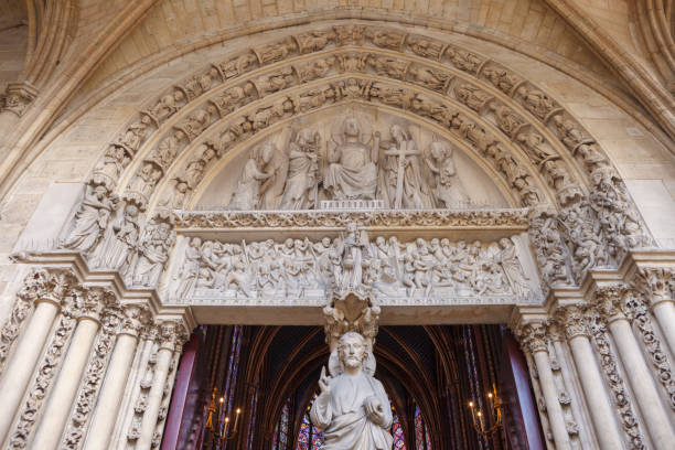 Facade of Sainte-Chapelle