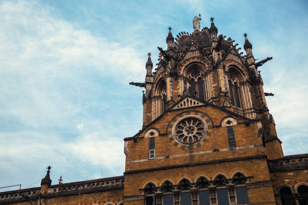 Chhatrapati Shivaji Terminus railway station in Mumbai, India